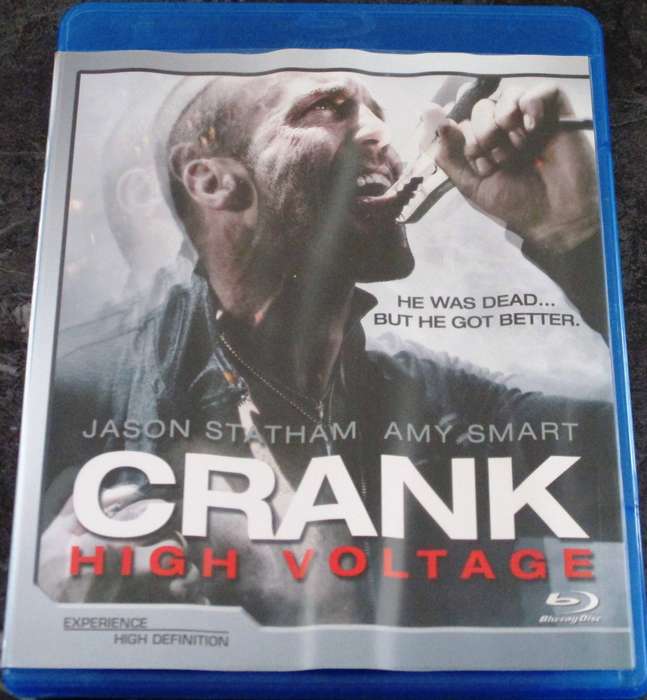 CRANK High Voltage BLU RAY Jason Statham