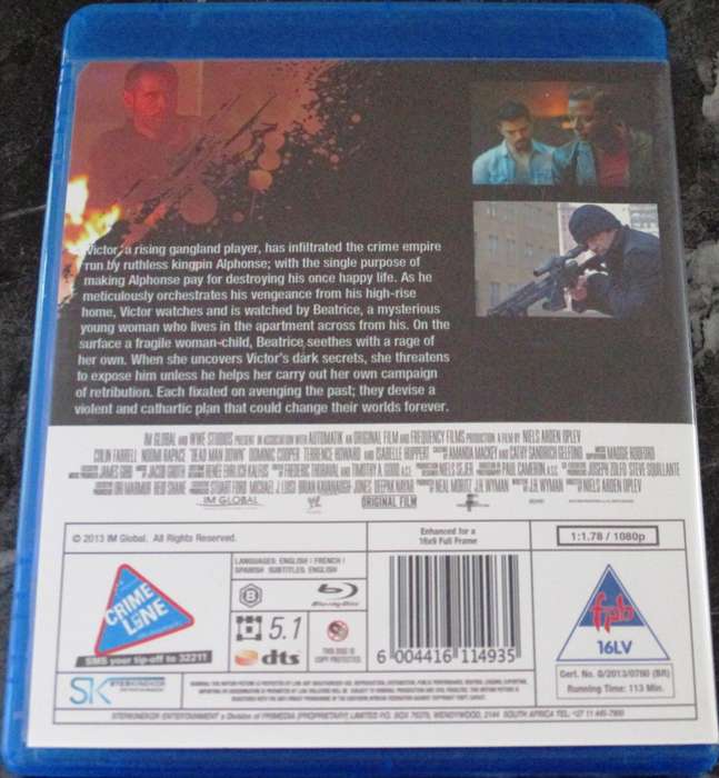 DEAD MAN DOWN BLU RAY Colin Farrell
