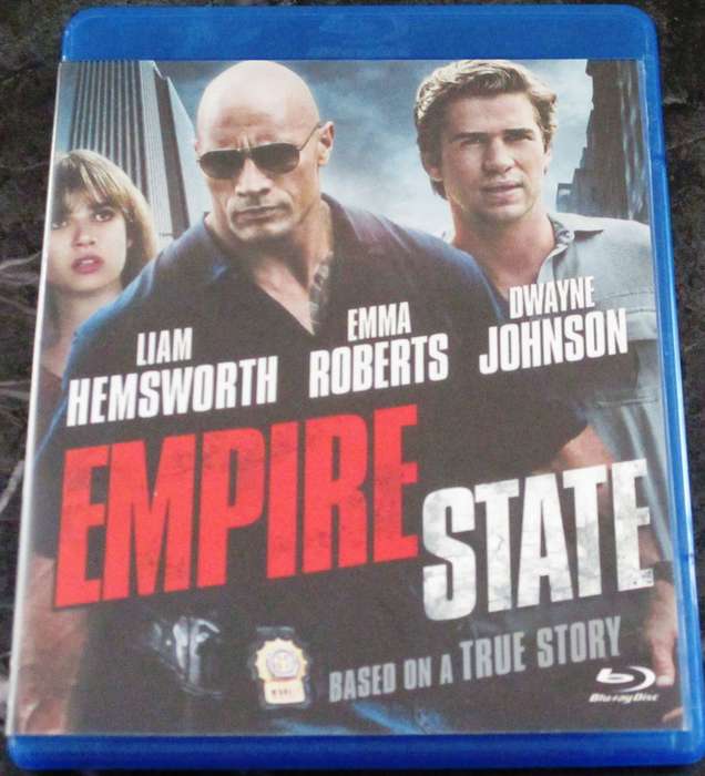 EMPIRE STATE BLU RAY Liam Hemsworth Dwayne Johnson