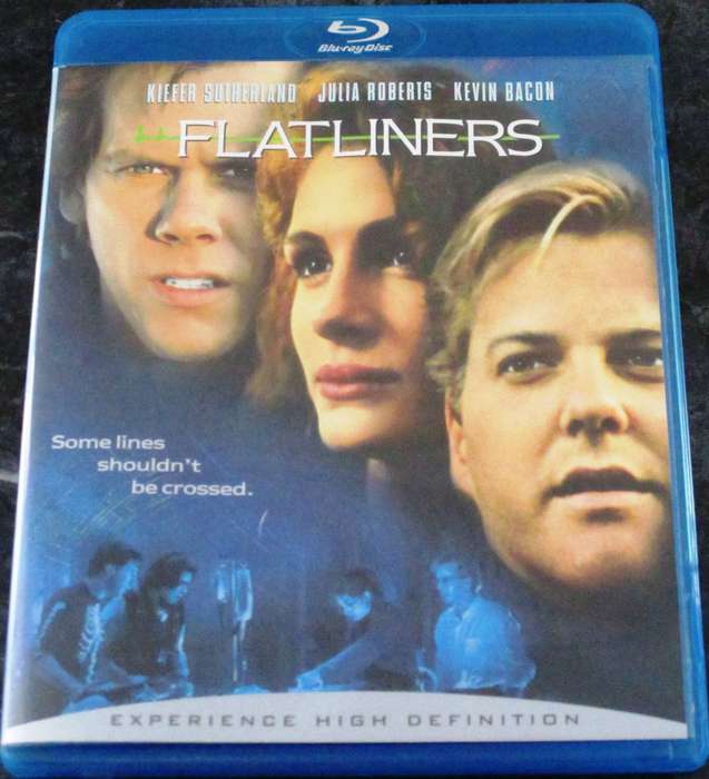FLATLINERS BLU RAY Keifer Sutherland Julia Roberts Kevin Bacon