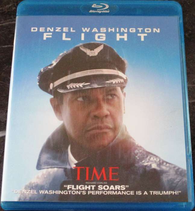 FLIGHT BLU RAY Denzel Washington