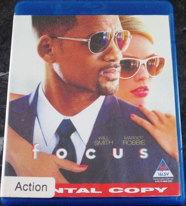 FOCUS BLU RAY Will Smith