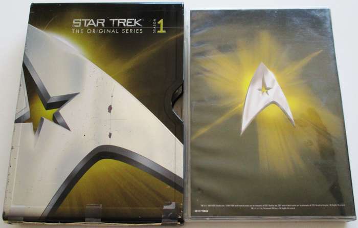 STAR TREK The Original Series Season 1 Steelbox 8xDVD [Box Set shelf]