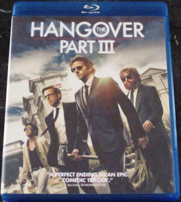 THE HANGOVER III BLU RAY