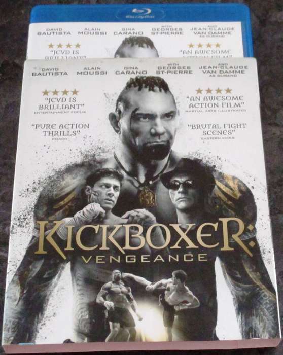 KICKBOXER: Vengeance BLU RAY David Bautista Jean Claude Van Damme