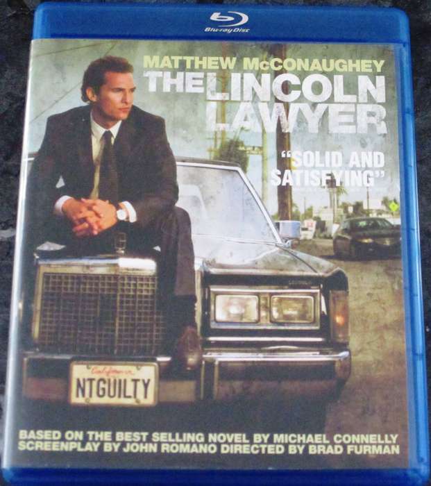 THE LINCOLN LAWYER BLU RAY Matthew McConaughey