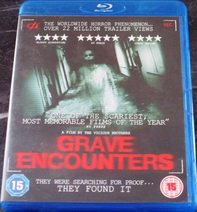 GRAVE ENCOUNTERS BLU RAY