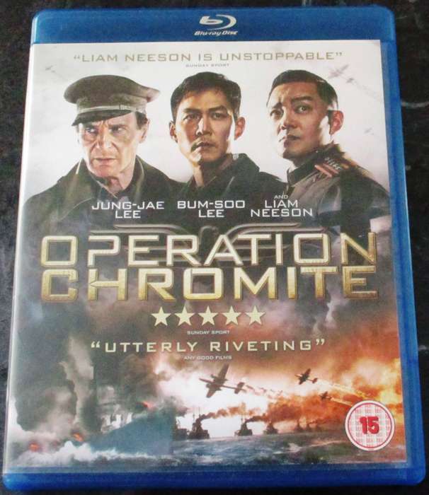 OPERATION CHROMITE BLU RAY Liam Neeson