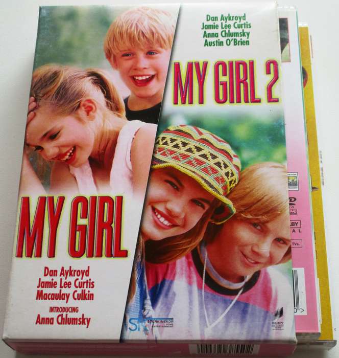 MY GIRL + MY GIRL 2 Dan Aykroyd Jamie Lee Curtis [Box Set shelf]