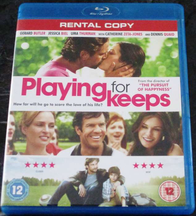 PLAYING FOR KEEPS BLU RAY Gerard Butler Catherine Zeta Jones