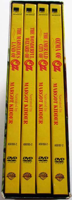THE WONDERFUL WIZARD OF OZ 4 Volume Gift Set DVD Box set [Box Set shelf]