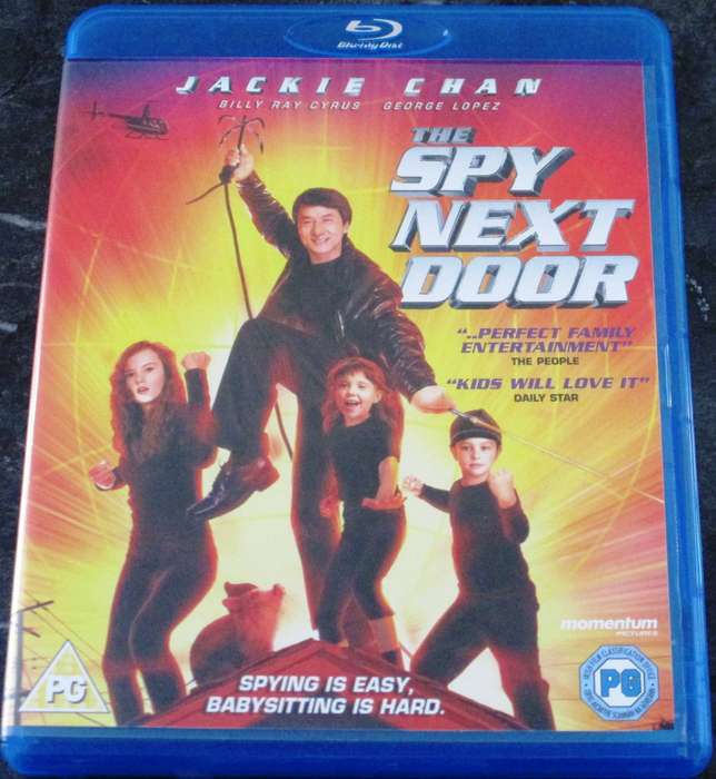 THE SPY NEXT DOOR BLU RAY Jackie Chan