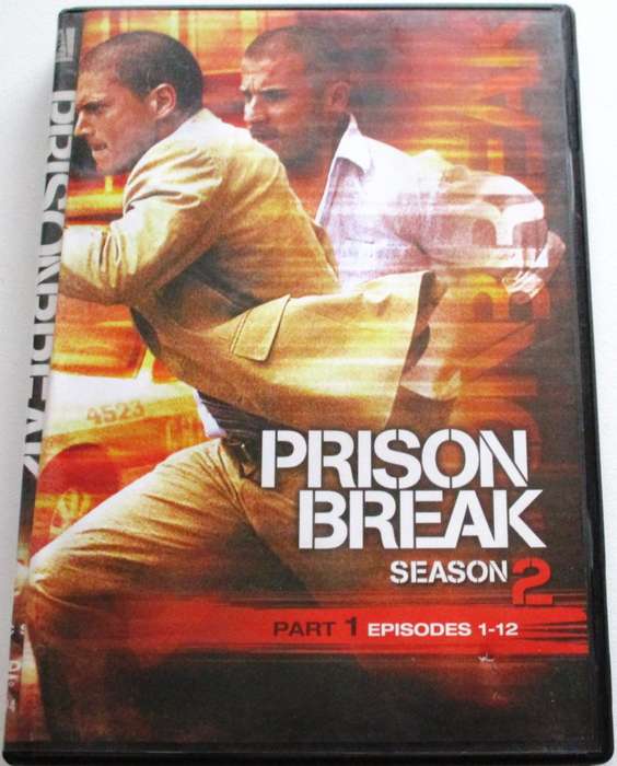 PRISON BREAK Season 2 Part 1 Episodes 1-12 DVD BOX SET [Box Set shelf]
