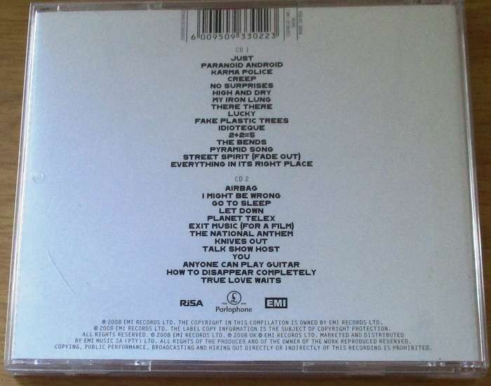 RADIOHEAD The Best of 2xCD [Zx11]