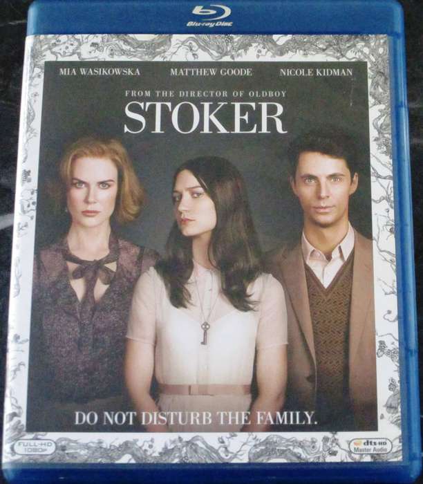 STOKER BLU RAY Nicole Kidman