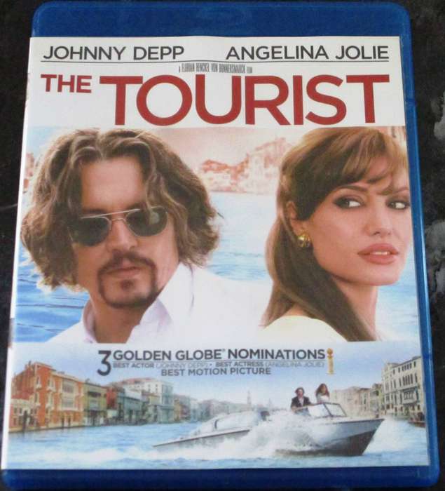 THE TOURIST BLU RAY Johnny Depp Angelina Jolie