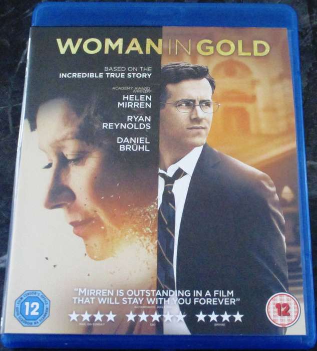 WOMAN IN GOLD BLU RAY Ryan Reynolds