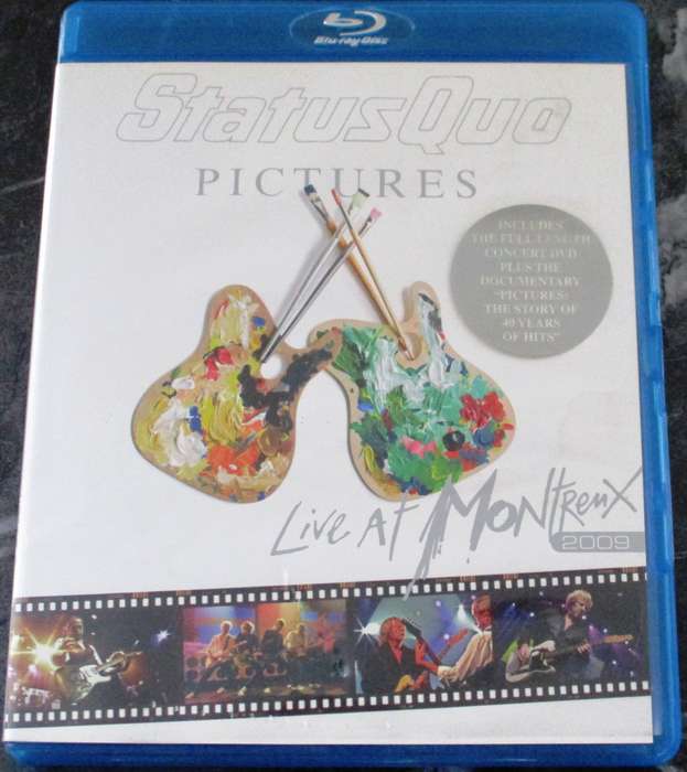 STATUS QUO Pictures Live at Montreux 2008 BLU RAY