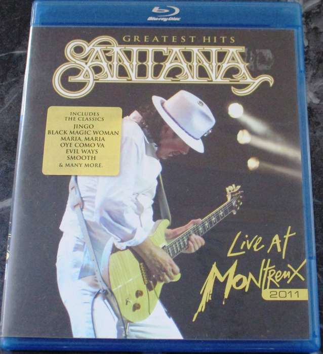SANTANA Greatest Hits Live at Montreux 2011 BLU RAY
