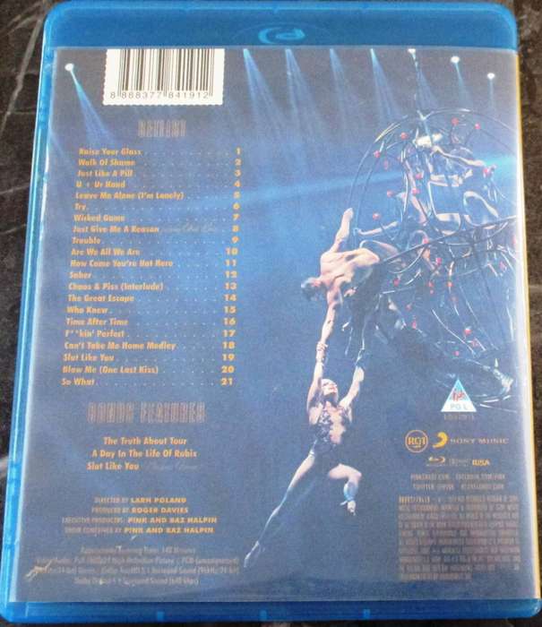 PINK  The Truth About Love Tour Live From Melbourne BLU RAY