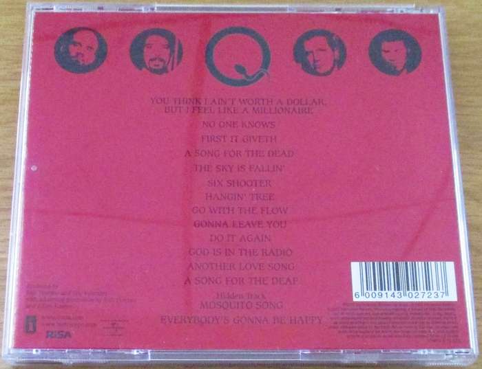 QUEENS OF THE STONE AGE Songs for the Deaf CD [Zx6]