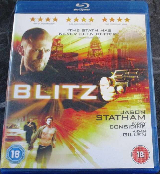 BLITZ BLU RAY Jason Statham