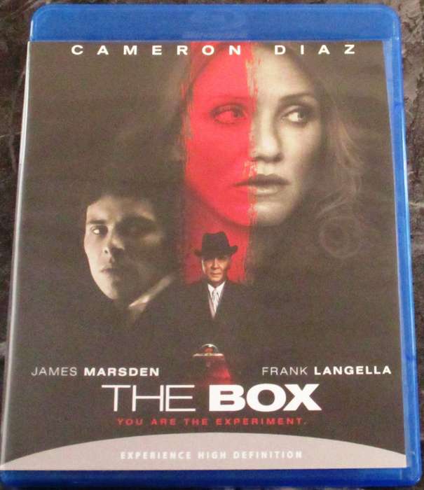 THE BOX BLU RAY Cameron Diaz James Marsden