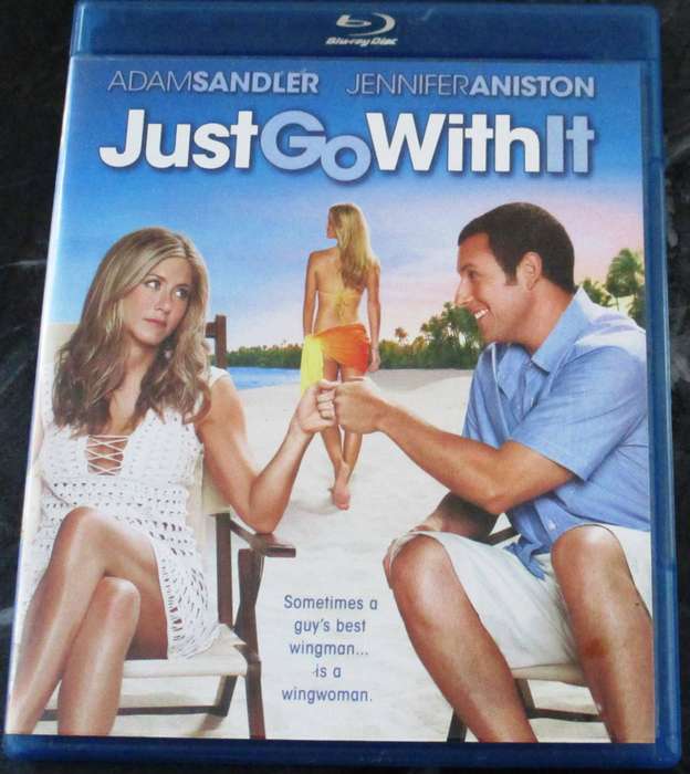 JUST GO WITH IT BLU RAY Adam Sandler Jennifer Aniston