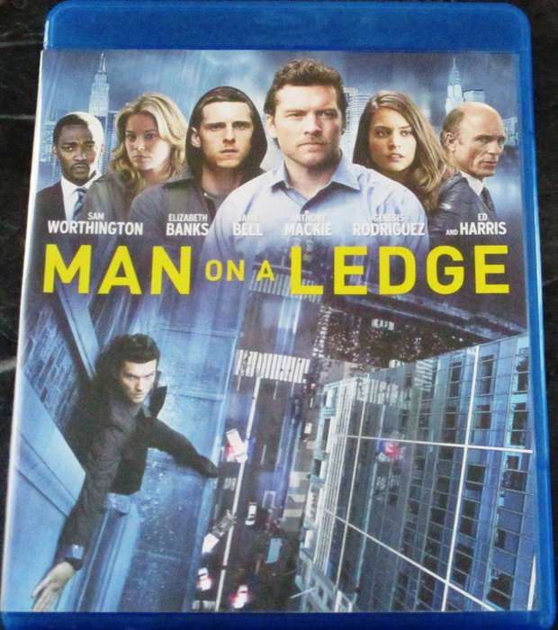 MAN ON A LEDGE BLU RAY Ed Harris