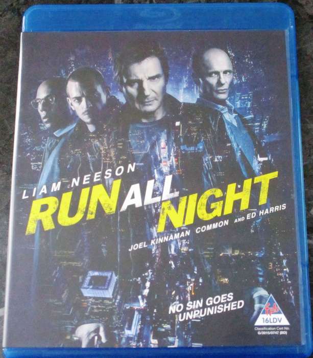 RUN ALL NIGHT BLU RAY Liam Neeson