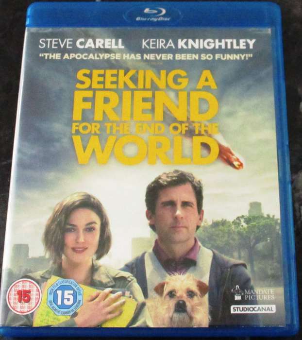 SEEKING A FRIEND FOR THE END OF THE WORLD BLU RAY Steve Carell