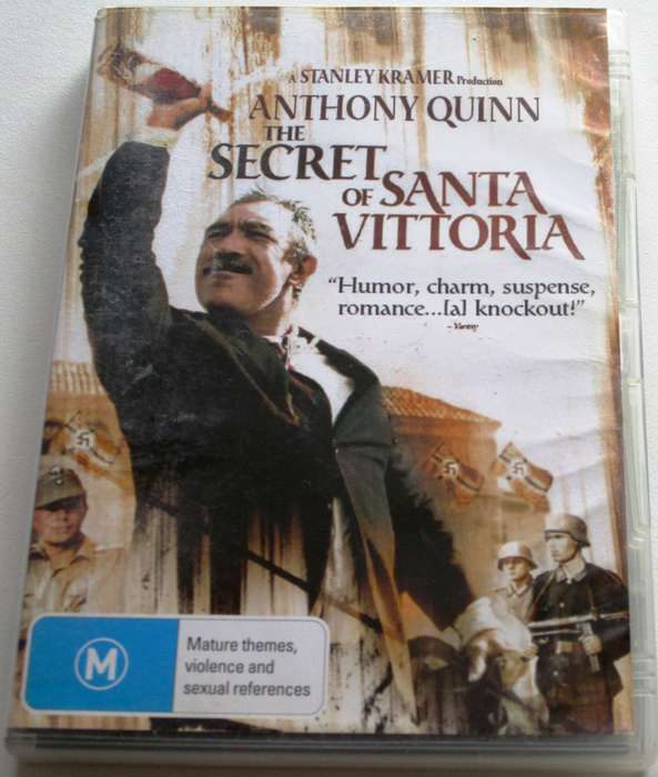 THE SECRET OF ANTA VITTORIA DVD Anthony Quinn [Box Set shelf]