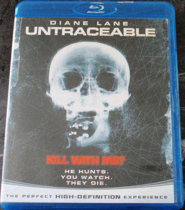 UNTRACEABLE BLU RAY Diane Lane