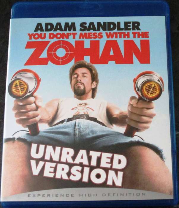 YOU DON'T MESS WITH THE ZOHAN Unrated Version BLU RAY