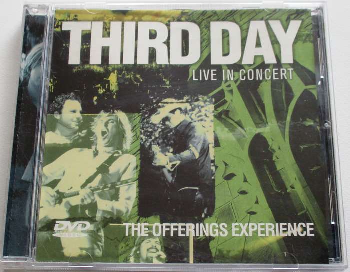 CHRISTIAN ROCK/METAL: THIRD DAY Live in Concert DVD The Offerings Experience [BB SHELF C/R/M]