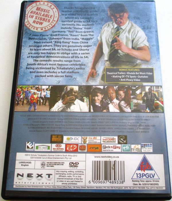 Schuks Tshabalala's Survival Guide to South Africa Leon Schuster DVD [SA Shelf]
