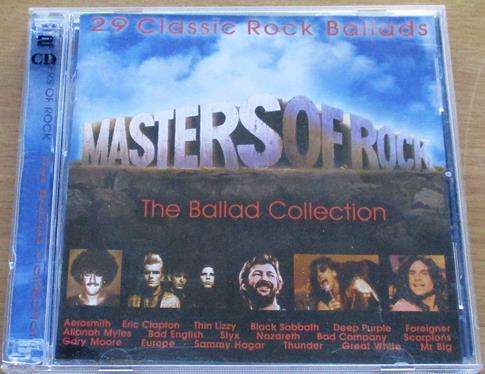MASTERS OF ROCK The Ballad Collection 2xCD [Shelf Gx1]