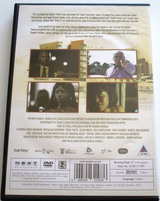 HOW TO STEAL 2 MILLION DVD [SA Shelf]