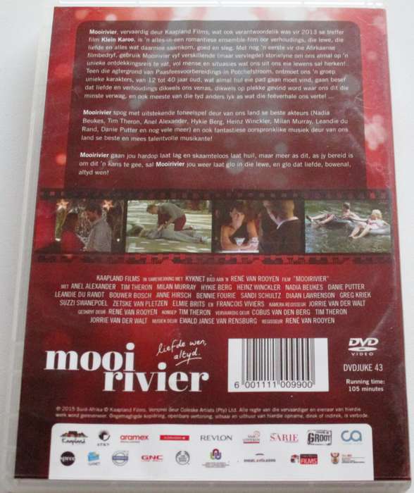 MOOI RIVIER DVD [SA Shelf]
