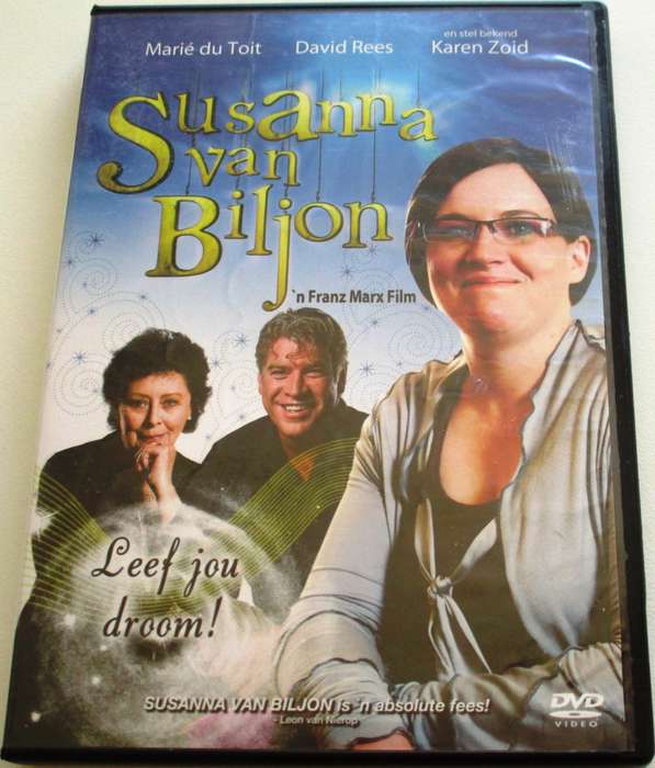 SUSANNA VAN BILJOEN DVD [SA Shelf] Franz Marx