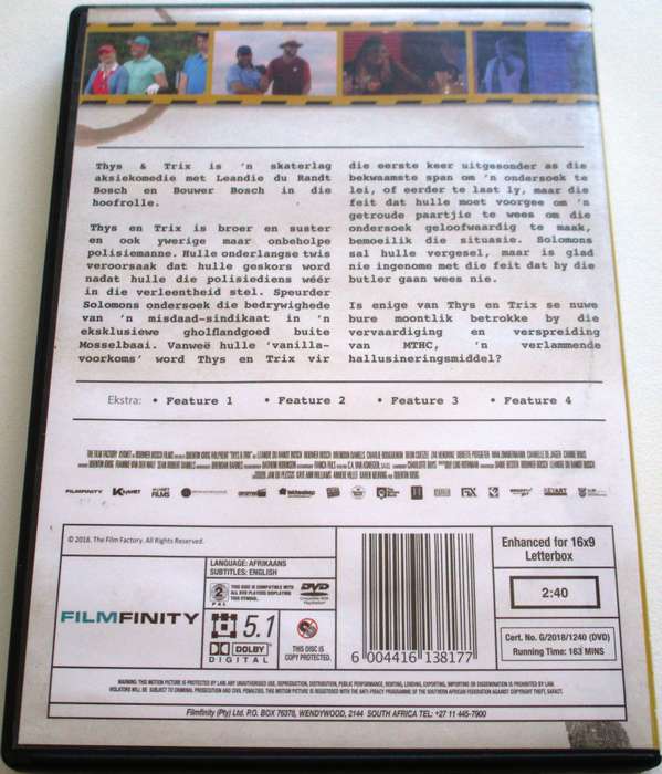 THYS & TRIX DVD [SA Shelf]