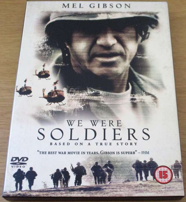 WE WERE SOLDIERS Clambox Special Edition DVD Mel Gibson [Box Set shelf]