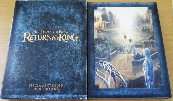 THE LORD OF THE RINGS The Return of the King Special Edition 4xDVD BOX SET [Box Set Shelf]