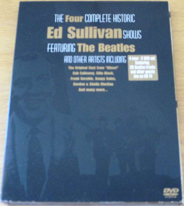 THE FOUR COMPLETE ED SULLIVAN SHOWS Featuring THE BEATLES 2xDVD Over 4 hours