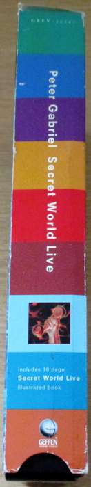 PETER GABRIEL Secret World Live VHS Video Cassette