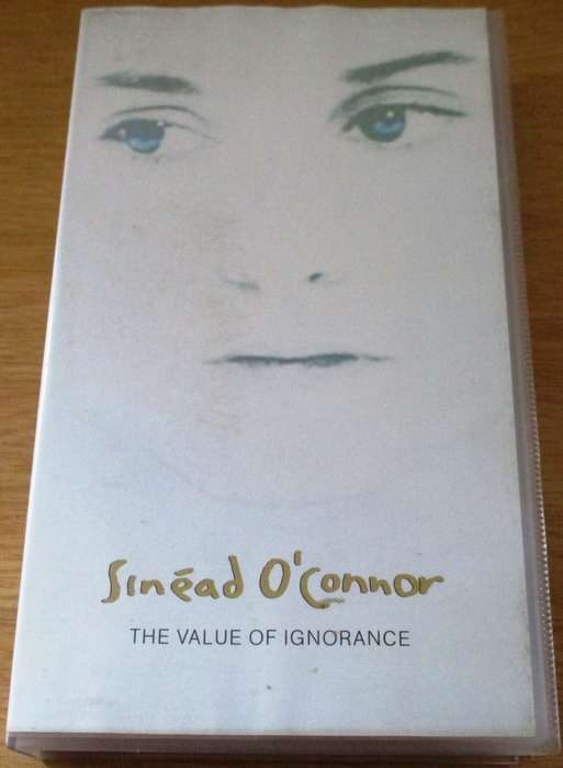 SINEAD O CONNOR The Value of Ignorance VHS Video Cassette