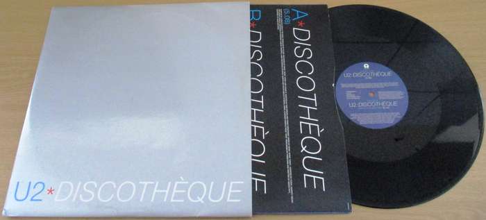 U2 Discothque 3x12 UK PROMO Vinyl Record