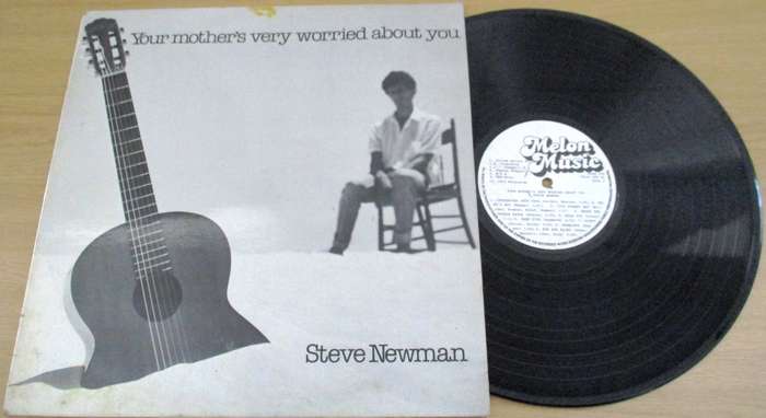 STEVE NEWMAN Your Mother's Very Worried About You LP Vinyl Record