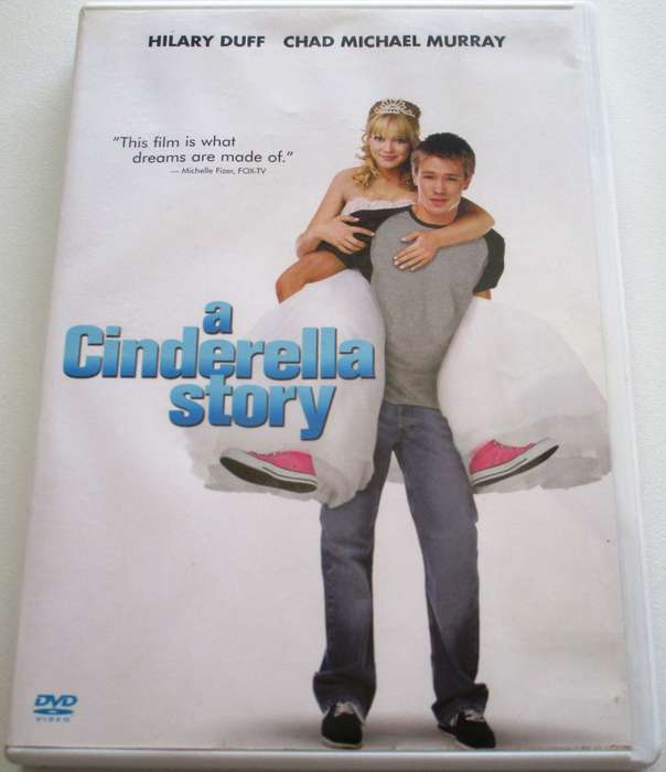 A CINDERELLA STORY Hilary Duff Michael Murray DVD  [BBOX 5]