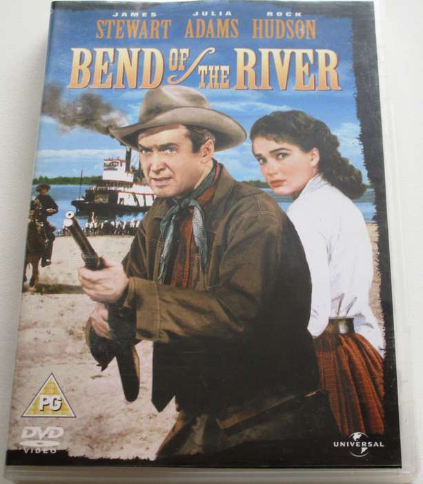 BEND OF A RIVER James Stewart Rock Hudson Julia Adams DVD [BBOX 8]